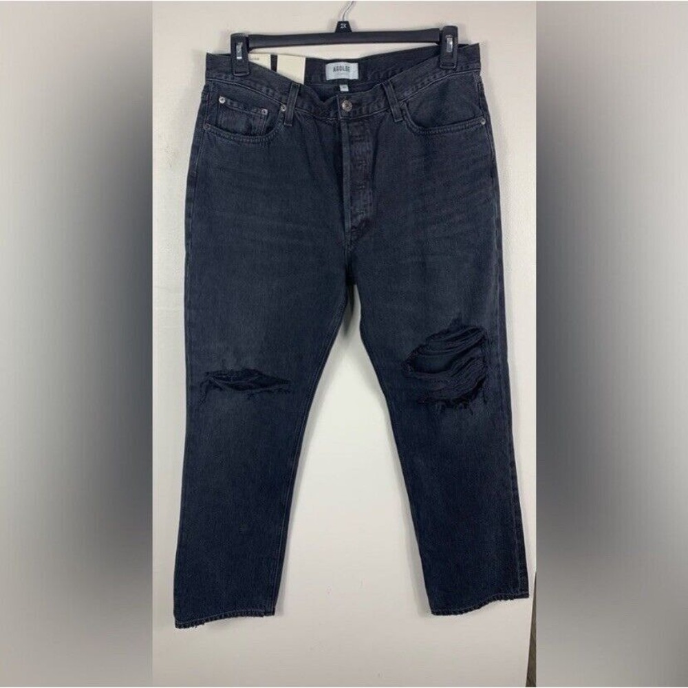AGOLDE‎ Lana Mid Rise Vintage Straight Jean NWT in Disorder NWT Sz 32